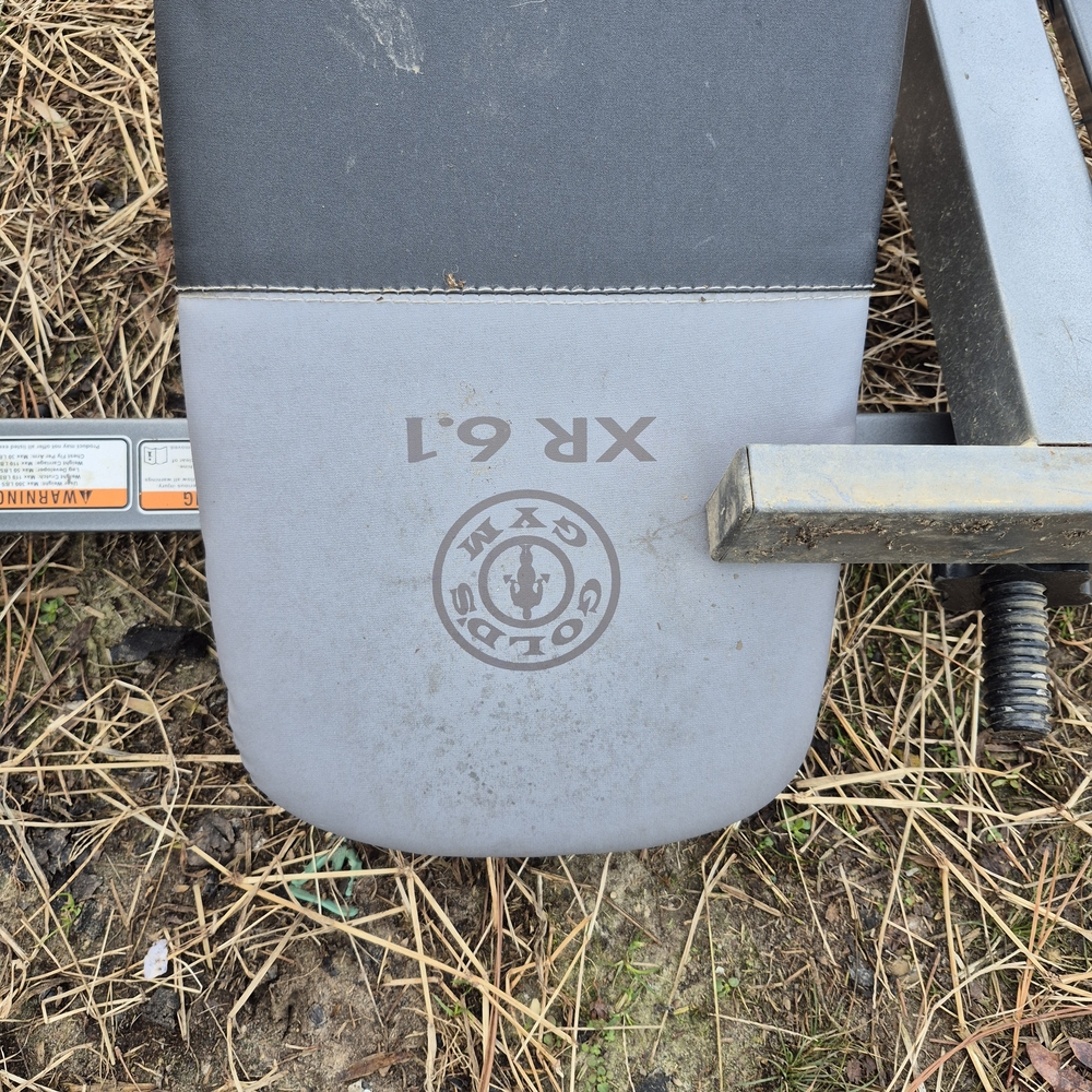 XR 6.1 Gray Workout Bench